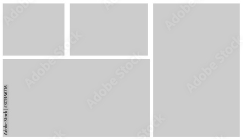Templates collage frames