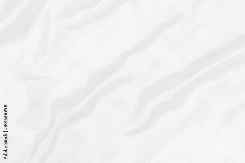 white satin fabric texture soft blur background