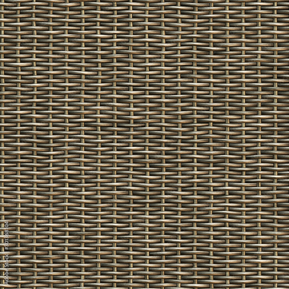 Wicker basket seamles surface texture Wicker basket seamles surface texture