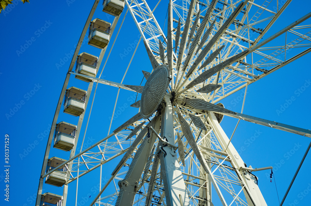 Ferris wheel in Budapest, Hungary