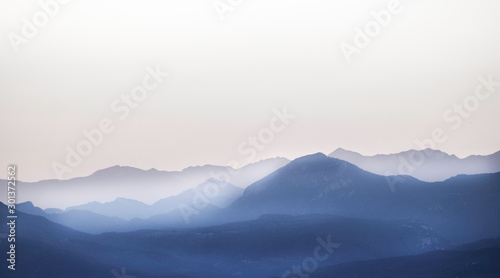 mountains in the fog © nineteenpixels