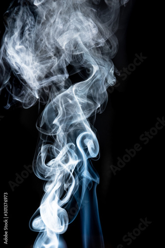 Fototapeta Naklejka Na Ścianę i Meble -  Smoke colorful &black for background