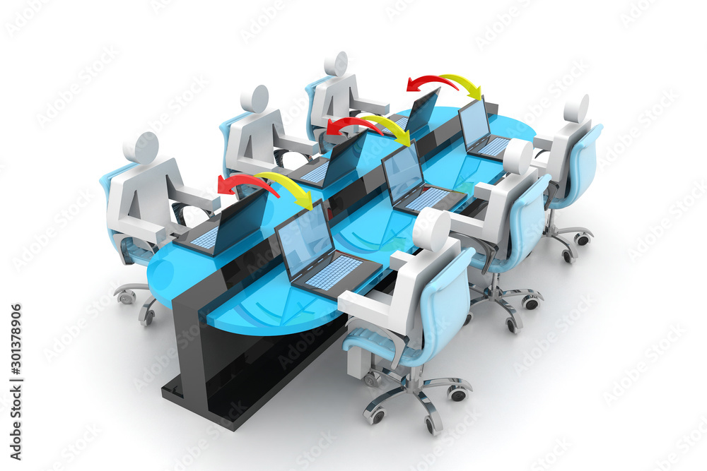 Computer network. Internet concept. Network diagram. 3d illustration Computer network. Internet concept. Network diagram. 3d illustration