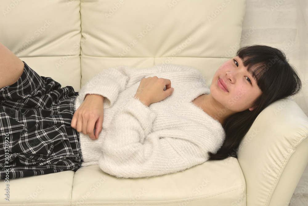スタジオにて