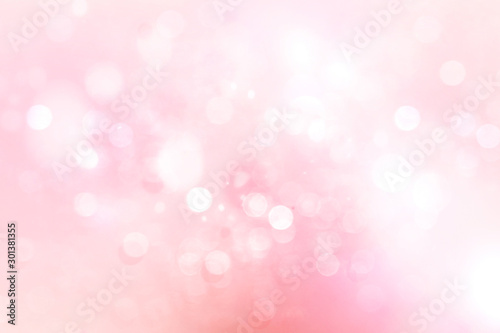 Pink blurred lights background,valentine's backdrop bokeh.