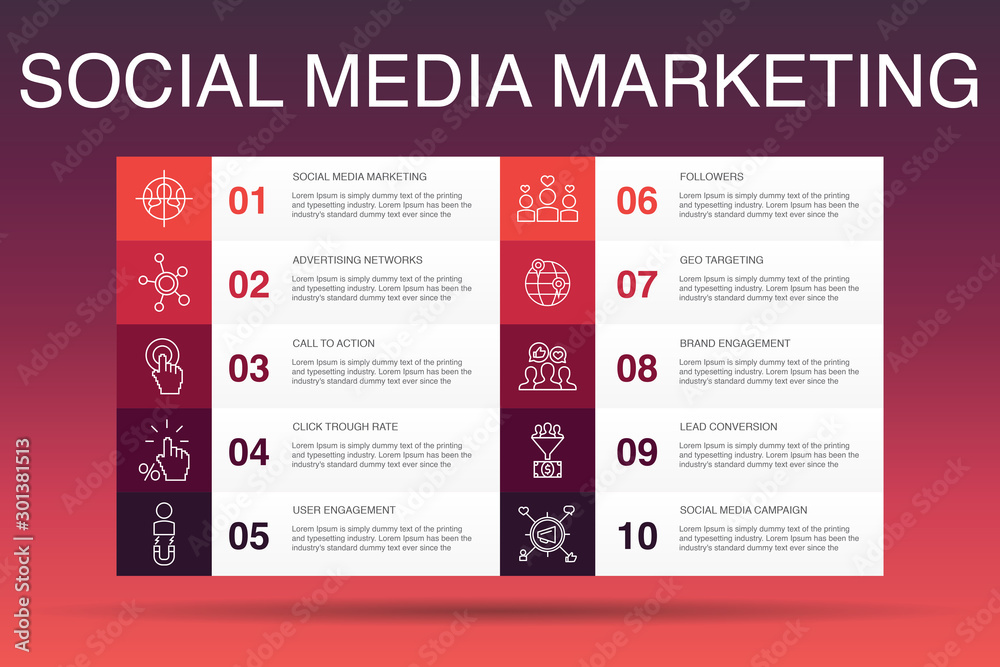 Social Media Marketing Infographic