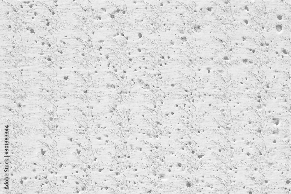 White wall or gray paper texture with leaves pattern,abstract cement surface background,concrete pattern,painted cement White wall or gray paper texture with leaves pattern,abstract cement surface background,concrete pattern,painted cement