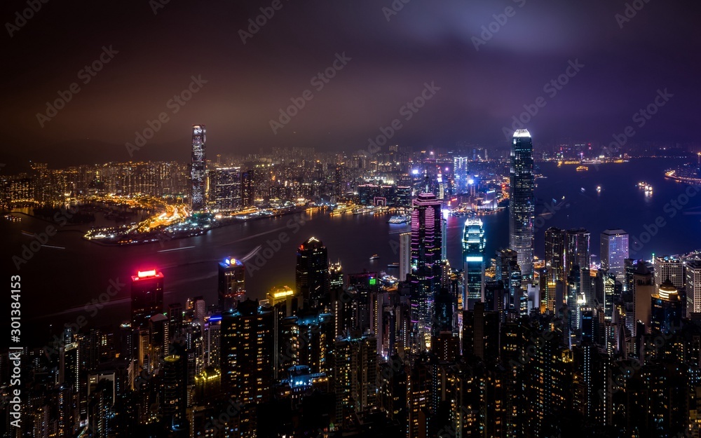 Fototapeta premium city at night