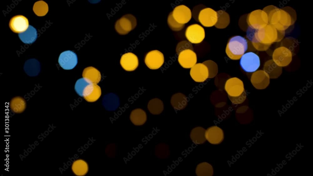 Abstract bokeh background of light from lantern at night. Abstract bokeh background of light from lantern at night.