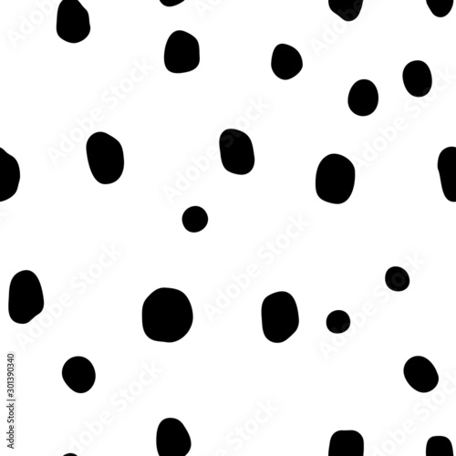 Small polka dot seamless pattern background