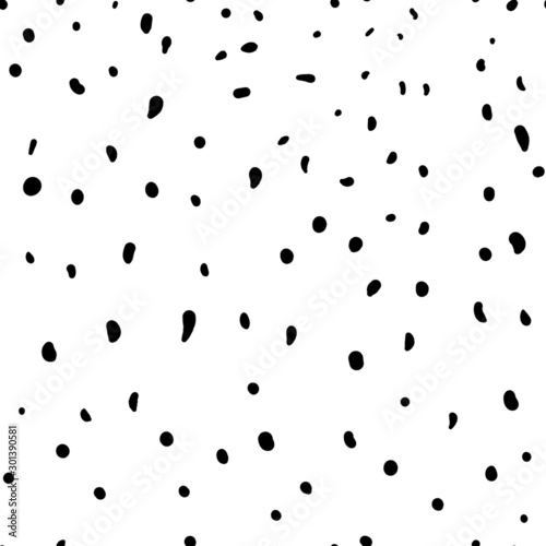 Small polka dot seamless pattern background