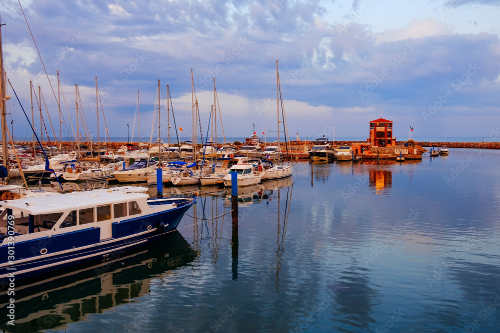 port of Le Barcares, France