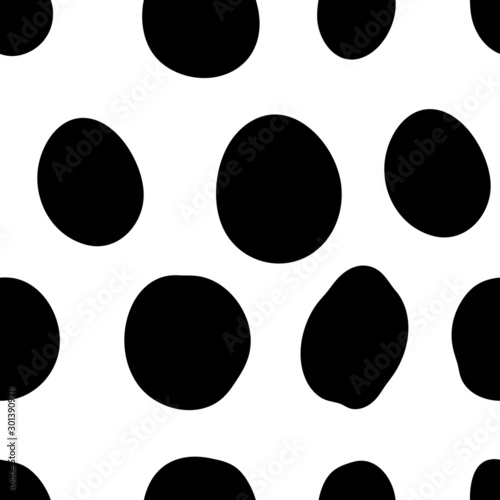 Small polka dot seamless pattern background