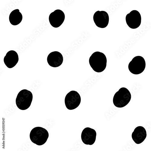 Small polka dot seamless pattern background