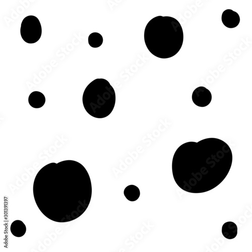 Small polka dot seamless pattern background
