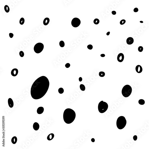 Small polka dot seamless pattern background