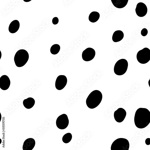 Small polka dot seamless pattern background