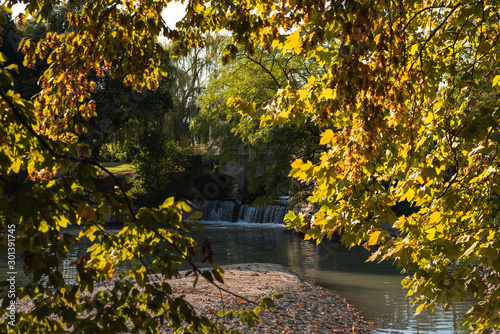 View of the waterfall of th...