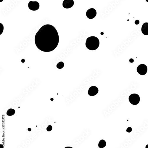 Small polka dot seamless pattern background