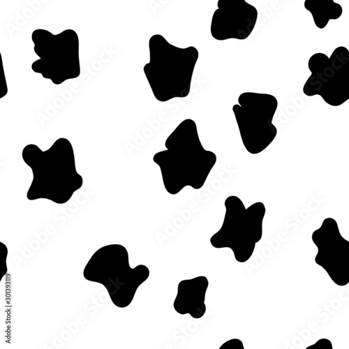 Small polka dot seamless pattern background