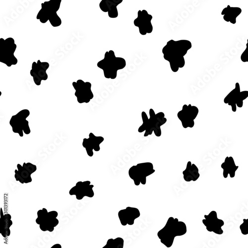 Small polka dot seamless pattern background