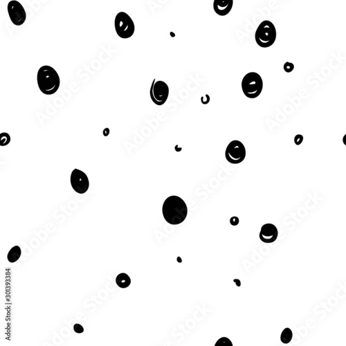 Small polka dot seamless pattern background