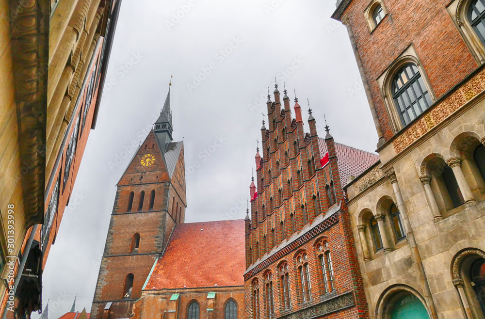 Blick in die Altstadt von Hannover