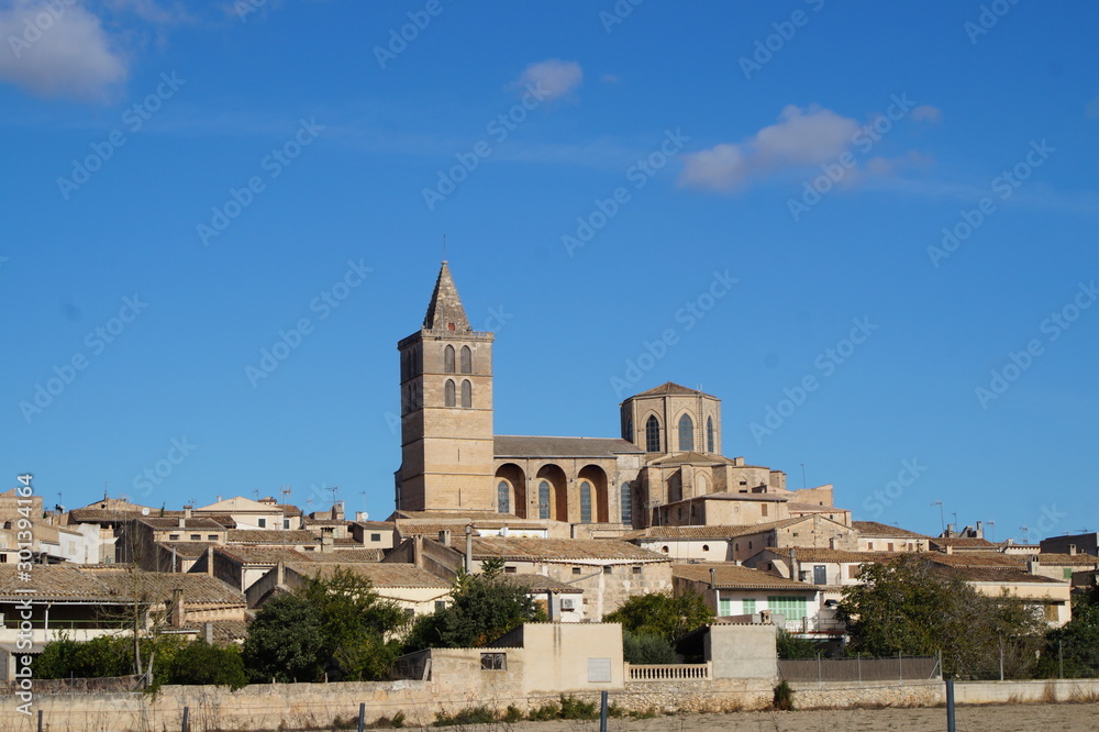Balearen, Mallorca, Dorf, Kirche