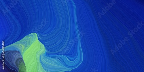 abstract fractal swirl waves. can be used as wallpaper, background graphic or texture. graphic illustration with strong blue, medium aqua marine and steel blue colors