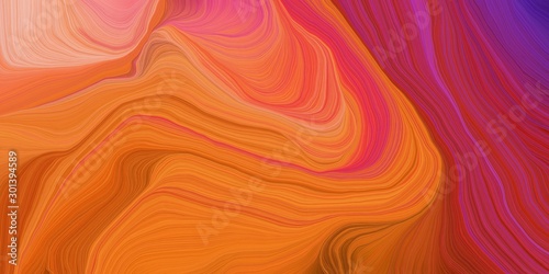 abstract fractal swirl waves. can be used as wallpaper, background graphic or texture. graphic illustration with coffee, pale violet red and firebrick colors