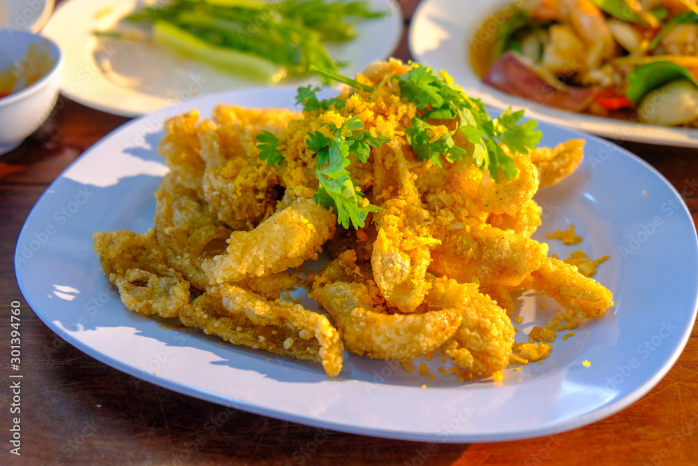Close up of Thai food on the table in Pattaya, Thailand. Close up of Thai food on the table in Pattaya, Thailand.