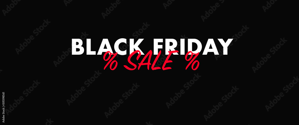 Black Friday Sale banner for web and online shops. Black Friday Sale banner for web and online shops.