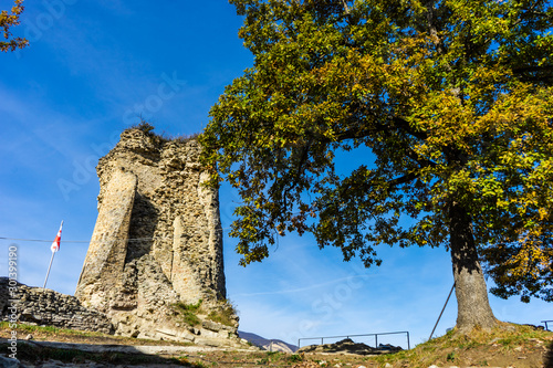 Georgian autumnal landscape photo