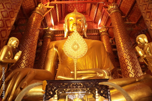 Giant Golden Buddha in thailand