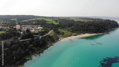 Wallpaper Mural Greek seascapes from a drone on the Halkidiki peninsula Torontodigital.ca