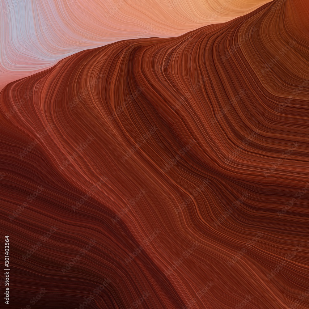 square graphic illustration with dark red, rosy brown and sienna colors. abstract colorful swirl motion. can be used as wallpaper, background graphic or texture