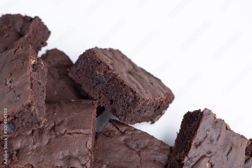 Vegan brownies chocolate plant based diet no animal products on dark background Vegan brownies chocolate plant based diet no animal products on dark background