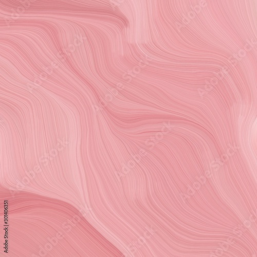 quadratic graphic illustration with pastel magenta, pale violet red and baby pink colors. abstract fractal swirl waves. can be used as wallpaper, background graphic or texture