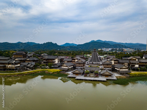 Ancient ethnic villages of Chinese style