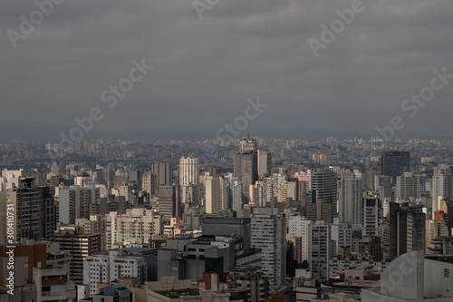 Vista aérea da cidade de São Paulo photo