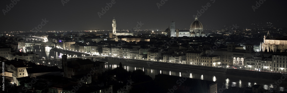 Florence at night