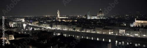 Florence at night