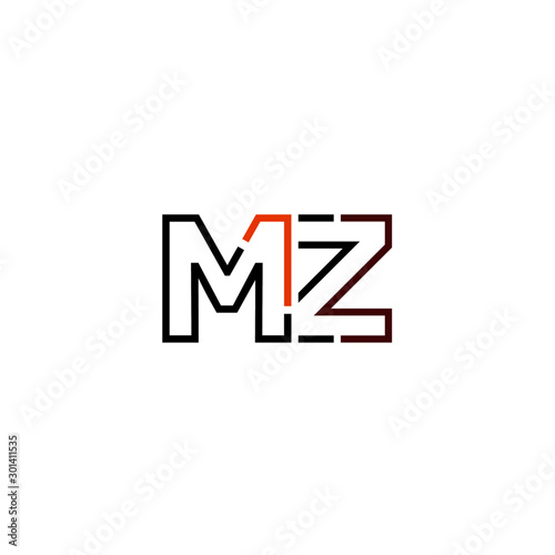Free Download Letter MZ logo icon design template elements - GFXLoad