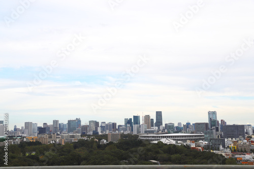 【東京の風景】オリンピックスタジアム（新国立競技場） © yu_photo