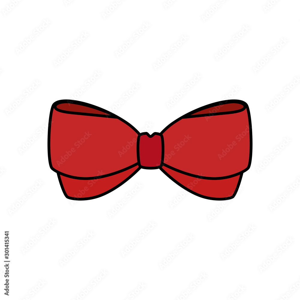 bow ribbon christmas decorative isolated icon vector illustration design bow ribbon christmas decorative isolated icon vector illustration design