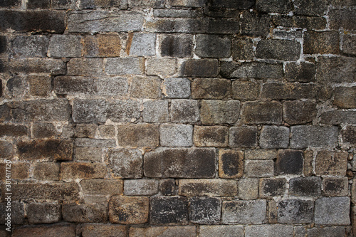 Canvas Print Background in the form of an old brickwork