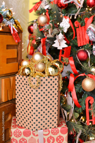 Christmas toys. Christmas tree. Christmas decorations ideas. Decorations for Christmas party. 