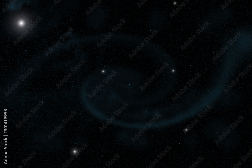 Abstract galaxy and nebula illustration Abstract galaxy and nebula illustration