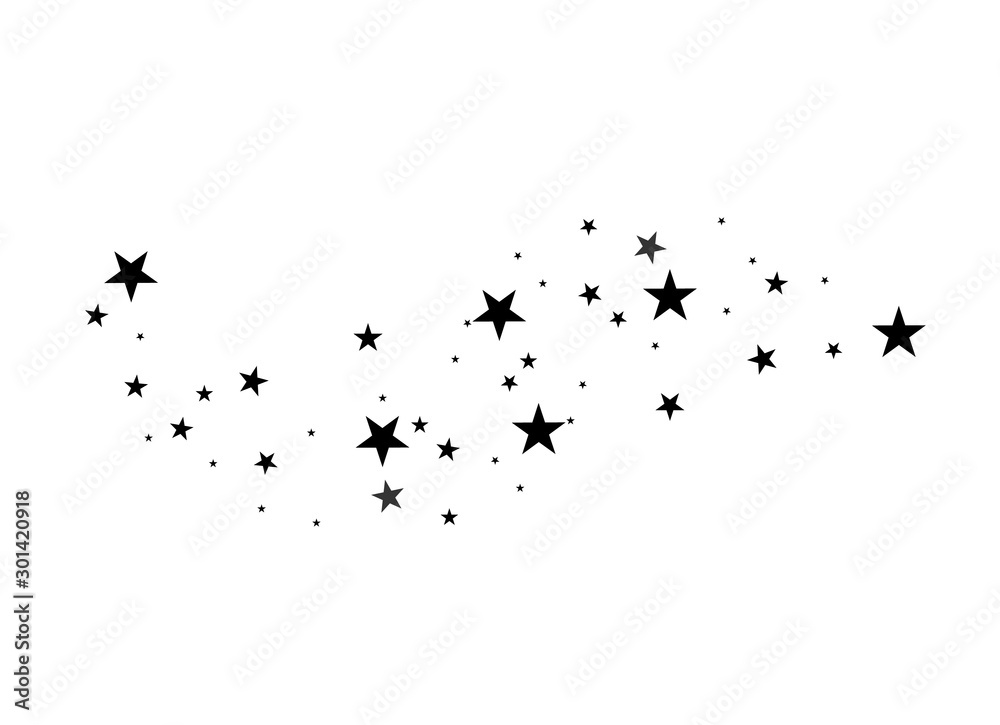 Black star comet
