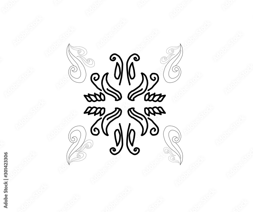 floral design element